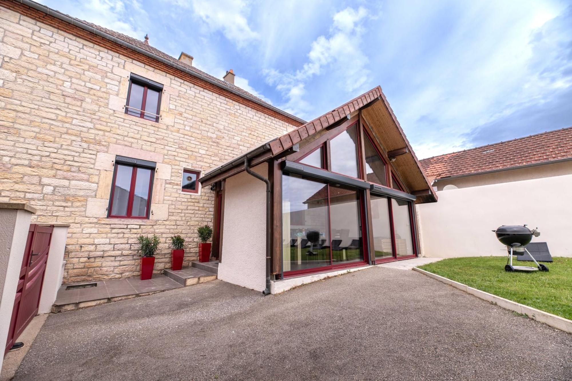 Chez Laurence Saint-Aubin (Jura) Exterior foto